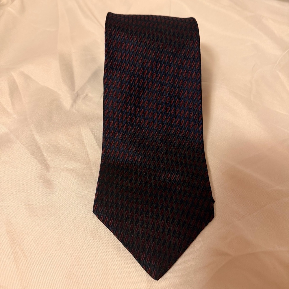 Classic Black and Red Men's Tie